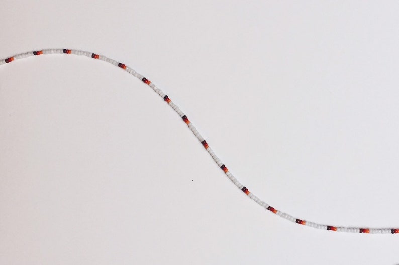 Thanksgiving Seed Bead Choker VSCO Trendy Necklace