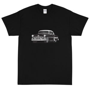 1954 Black Chevy Bel Air Printed T-shirt - Etsy