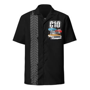 1967 1968 1969 1970 1971 1972 Chemise à boutons pour camionnette Chevrolet C10 Chevrolet 6-72