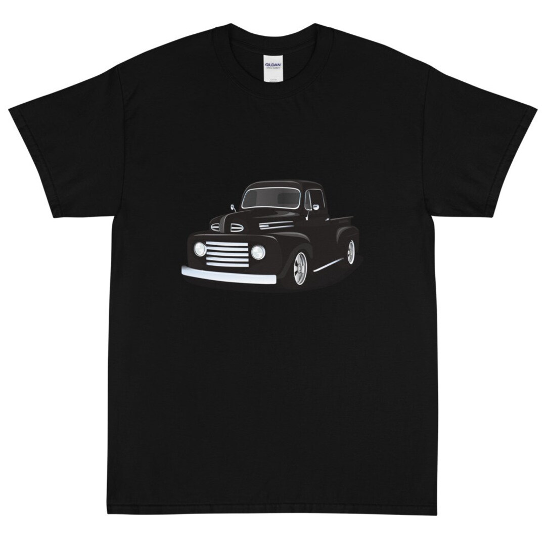 1948 Black Ford Pickup Truck Printed T-shirt Shirt - Etsy