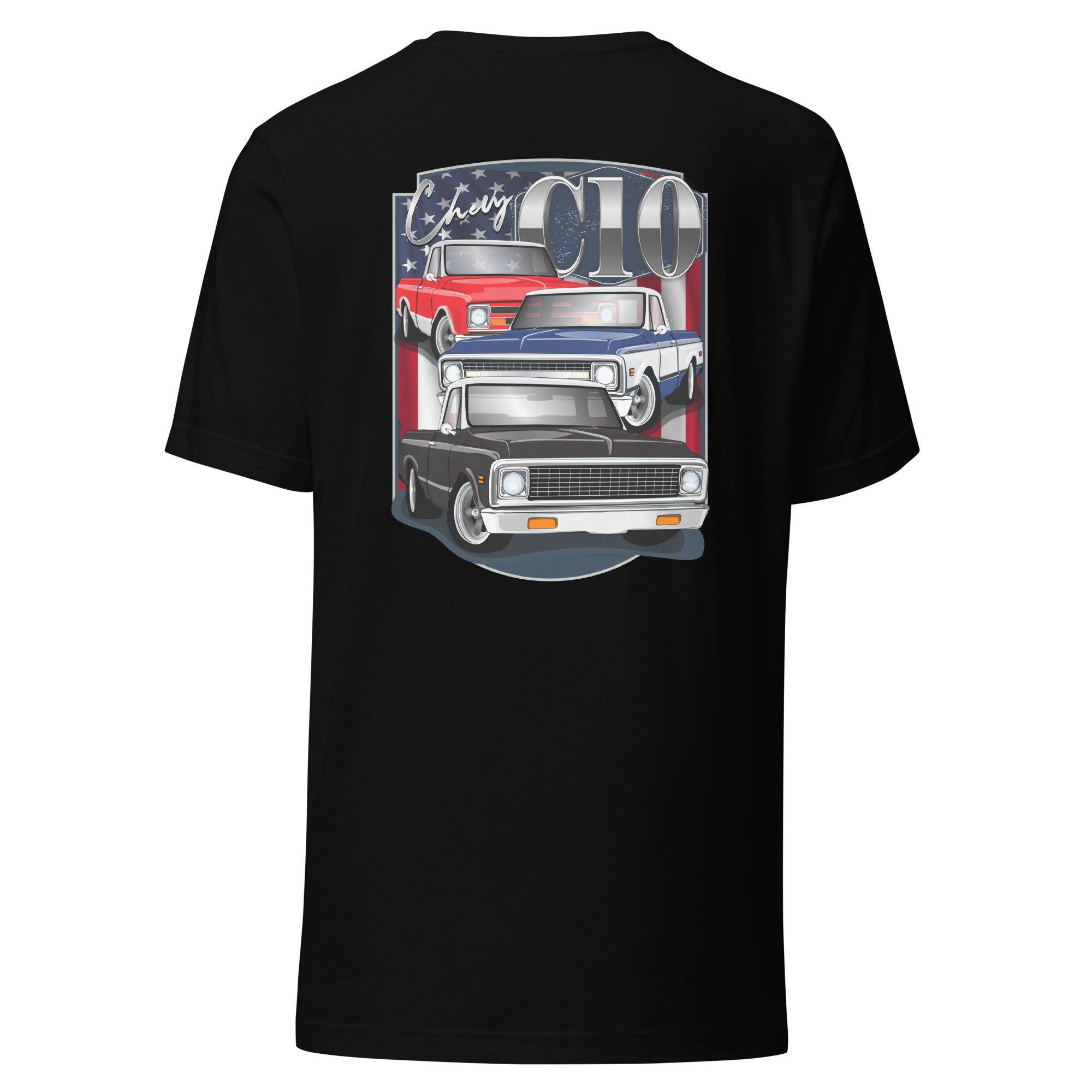 Chevrolet Chevy Super Service Graphic T-Shirt - 100% Cotton Unisex Tee Printed In USA