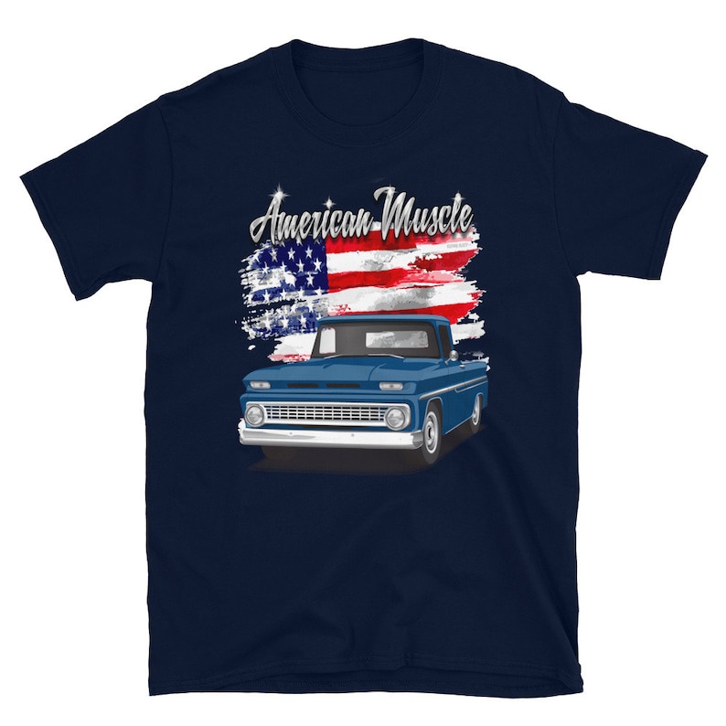 1963 Blue Chevy Pickup Truck American Muscle Shirt - Etsy