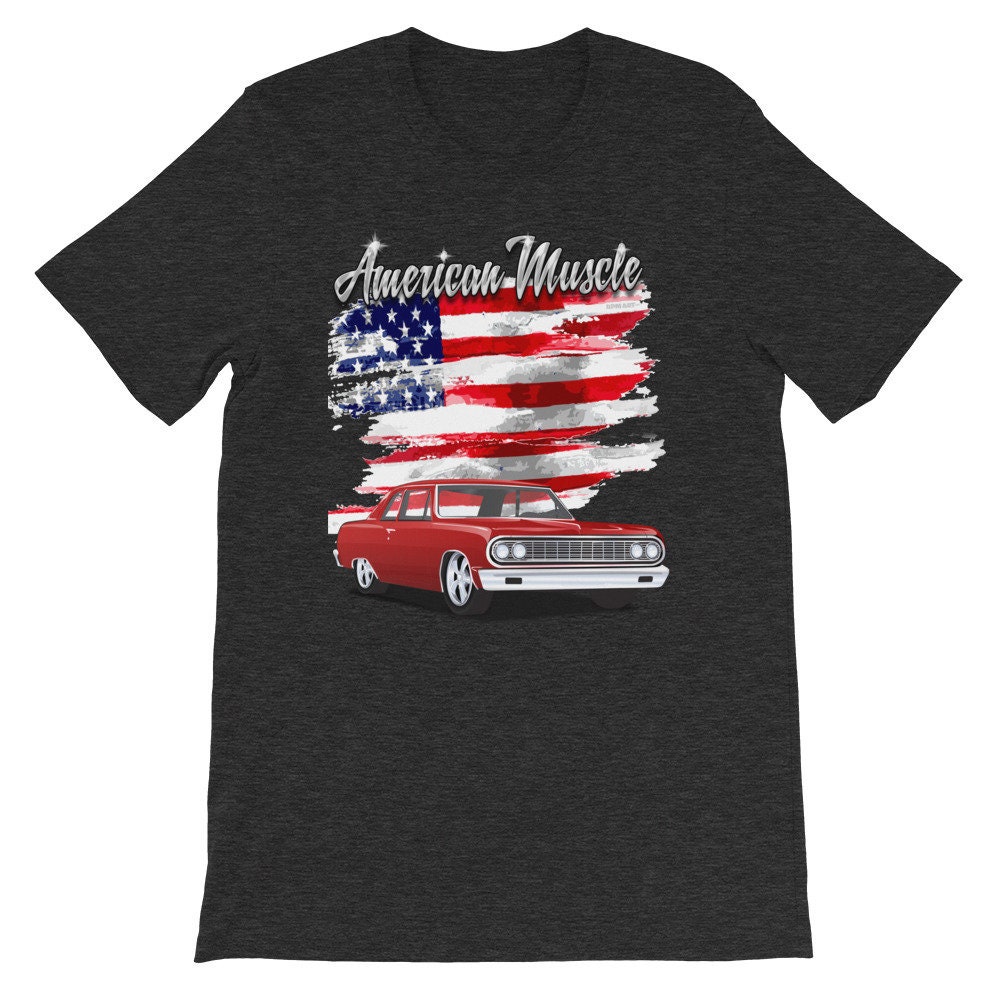 American Muscle Red 1964 Chevy Chevelle Malibu Shirt - Etsy
