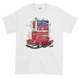 1955 Red & White Chevrolet Bel Air Garage Built Shirt