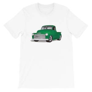 1952 Green Chevrolet Pickup Truck T-Shirt 52 Chevy Truck Shirt Shirt