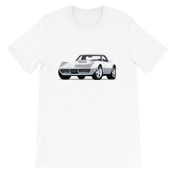 white corvette shirt