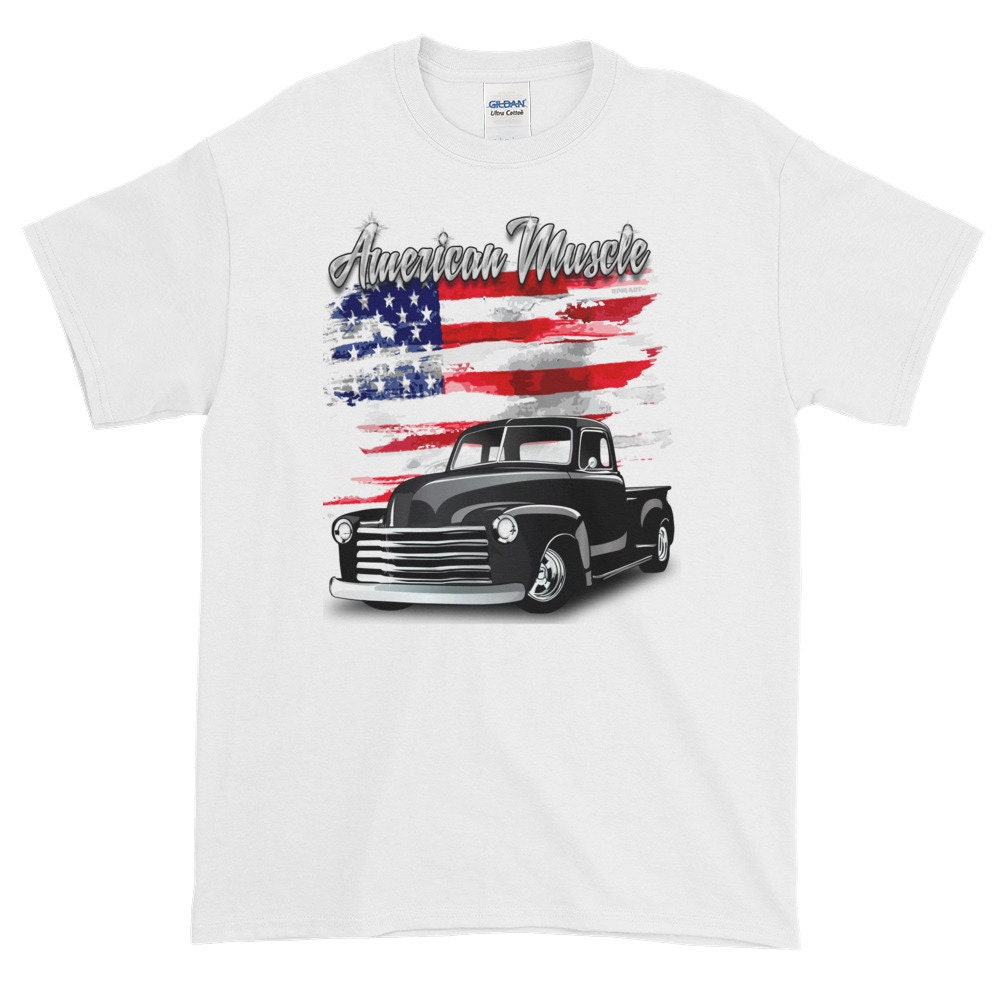 1948 Black Chevrolet Pickup Truck American Muscle T-shirt - Etsy