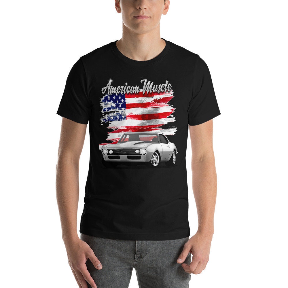 American Muscle Silver 1967 Chevy Camaro Shirt - Etsy