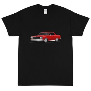 1965 Regal Red Chevy Chevelle Printed T-Shirt Shirt
