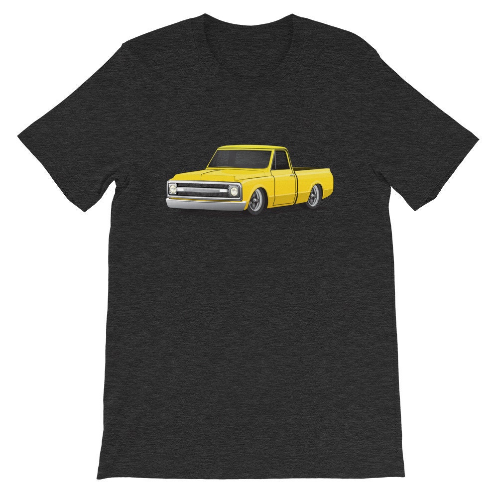 T-shirt Homme Vintage Chevy C10 1970 - Design Rétro Pickup Américain - Coton Doux, Coupe Unisex - Tailles M à 3XL