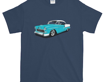 1955 Skyline Blue Chevy Bel Air shirt