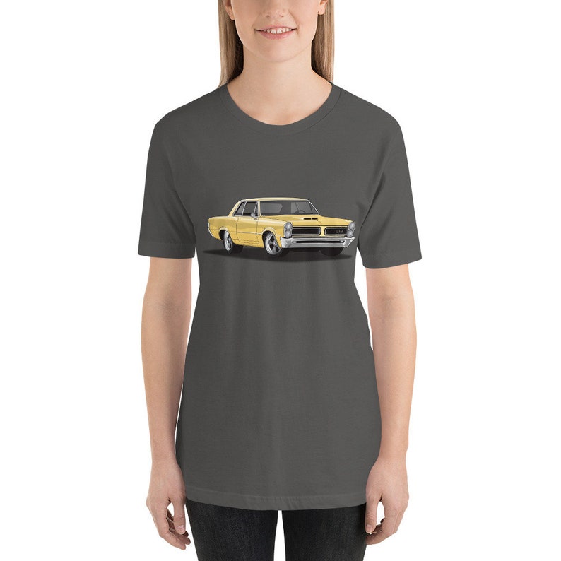 1965 Yellow Pontiac GTO T-shirt - Etsy