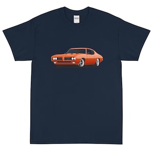 T-shirt imprimé Pontiac GTO rouge carrousel 1969