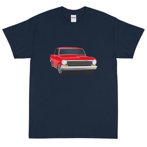 1963 Red Chevy II Nova Printed T-Shirt Shirt