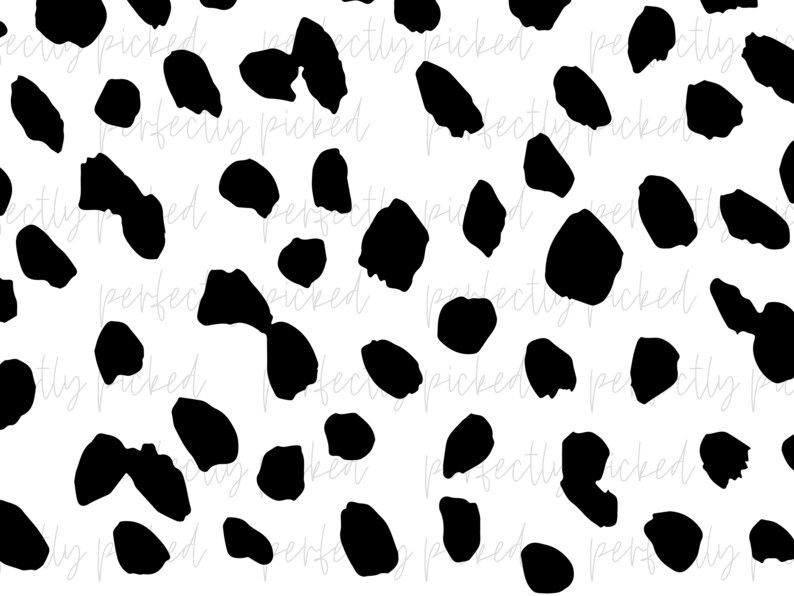 Dalmatian Spot Wall Decals 38 Color Options Etsy