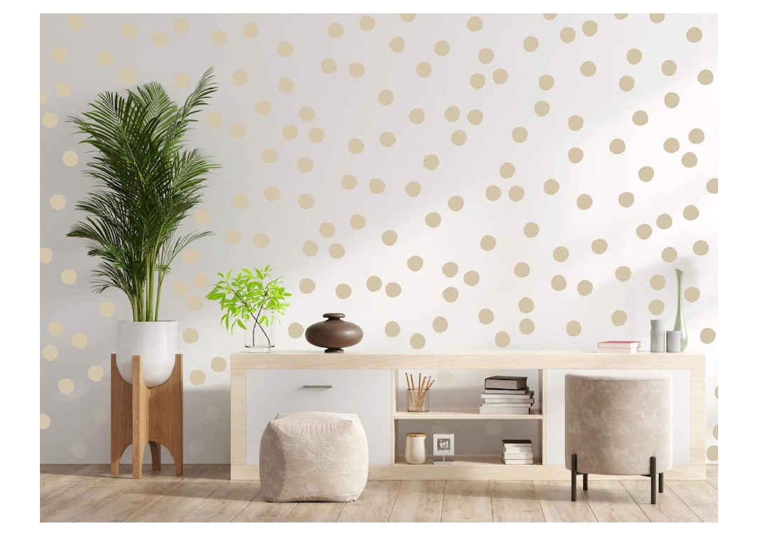 Irregular Dot Wall Decals 38 Color Options Etsy