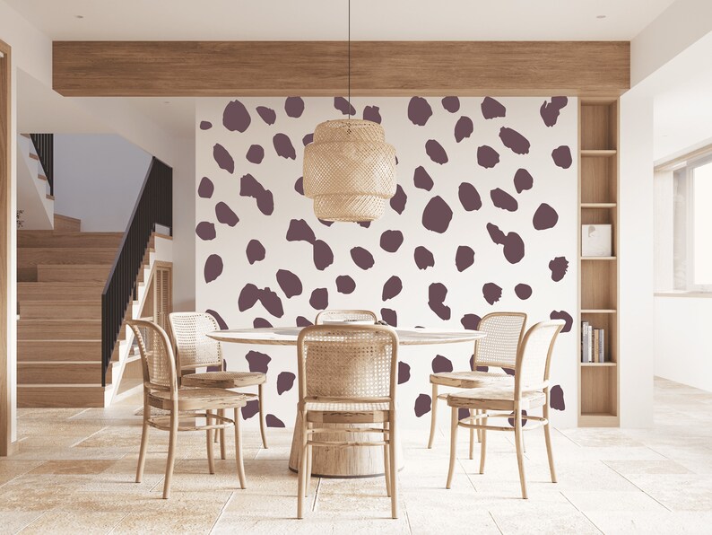 Dalmatian Spot Wall Decals 38 Color Options Etsy
