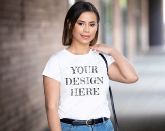 Female Mockup Etsy