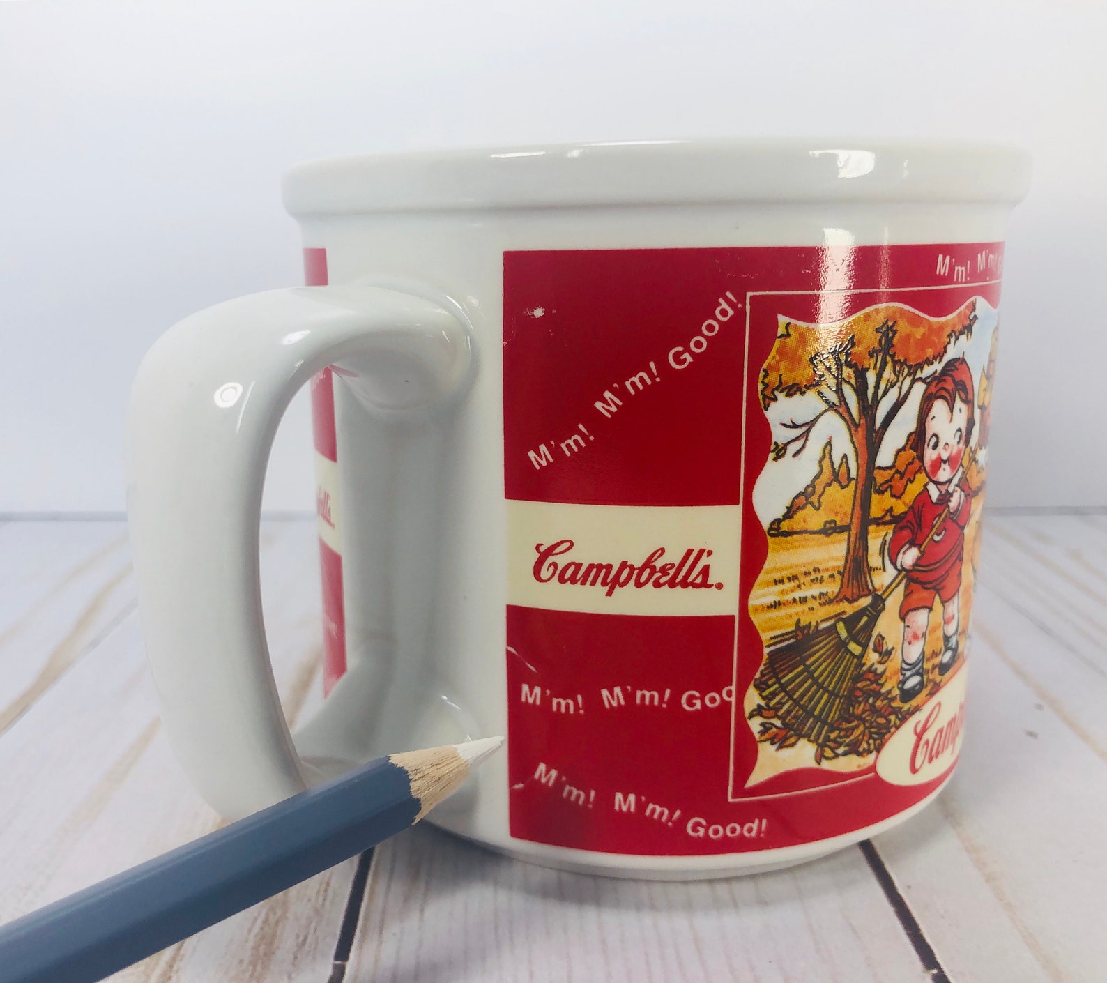 Campbell's Soup Mug Set Vintage Campbells Soup Cups 1998 Etsy