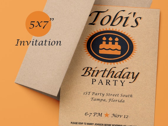 Titos Vodka Printable 5X7 Invitation Vodka Label Birthday Etsy Hong Kong Titos Vodka Printable 5X7 Invitation Vodka Label Birthday Etsy Hong Kong