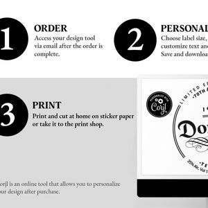 Don Julio Label. 70th Anniversary. 3 Easy Steps.