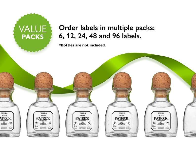 Custom Patron Labels. Durable Label. Value Packs.