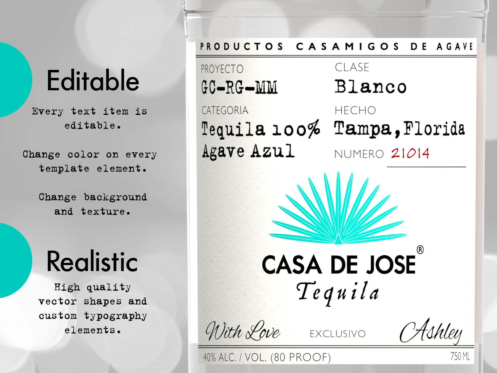 Casamigos Tequila Label for Customization. Printable and Etsy Casamigos Tequila Label for Customization. Printable and Etsy