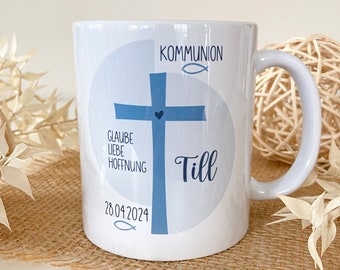 Cup church festivals / gift for communion / confirmation / baptism