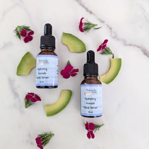 Hydrating Avocado Facial Serum - Facial Oil, Anti Aging Oil