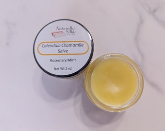 Calendula Chamomile Salve - Herbal Salve, Eczema Balm, Dry Skin Balm