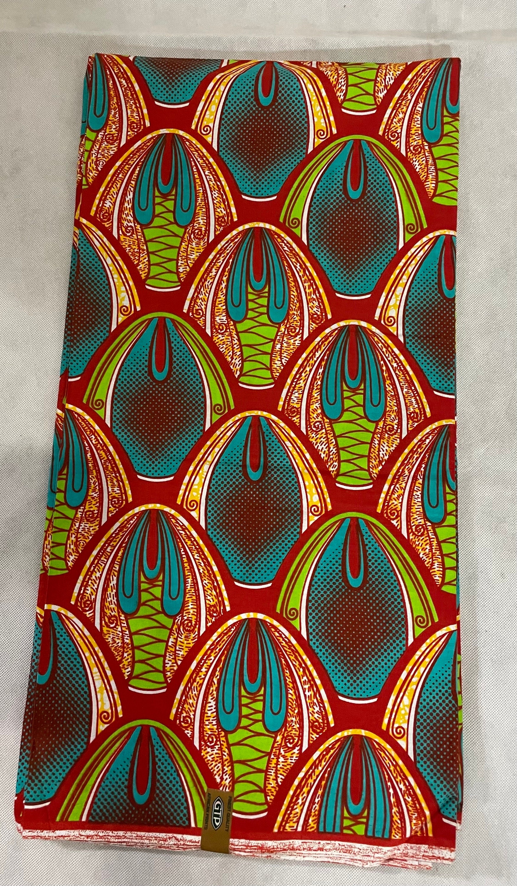 アフリカのかたち　power of form African Fabric / Wax Print / Ankara Print / GTP Guaranteed