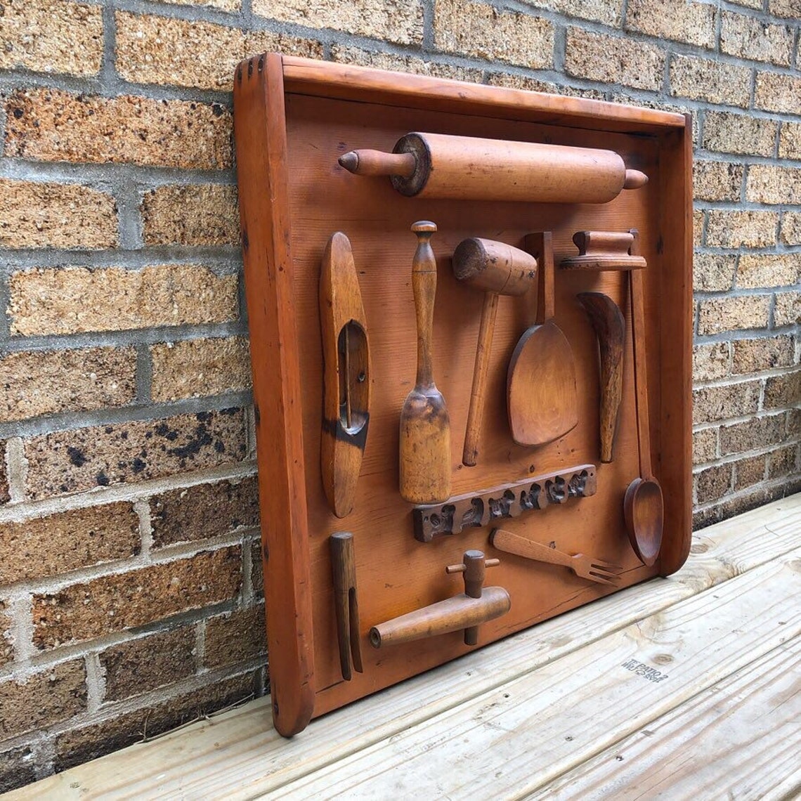 Primitive Folk Art Kitchen Decor Etsy