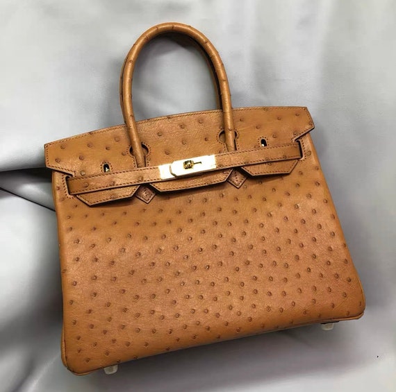 ostrich skin birkin bag