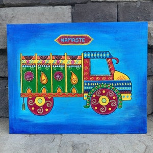 Truck Art | Indian truck | Indian lorry | Goods Carrier Trucks in India | Indian Art | home decor | Indian decor | Folk art