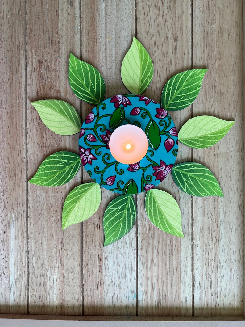 Diwali Tea Light Candle Holders Set/ Diwali Decor / Tea Light Etsy