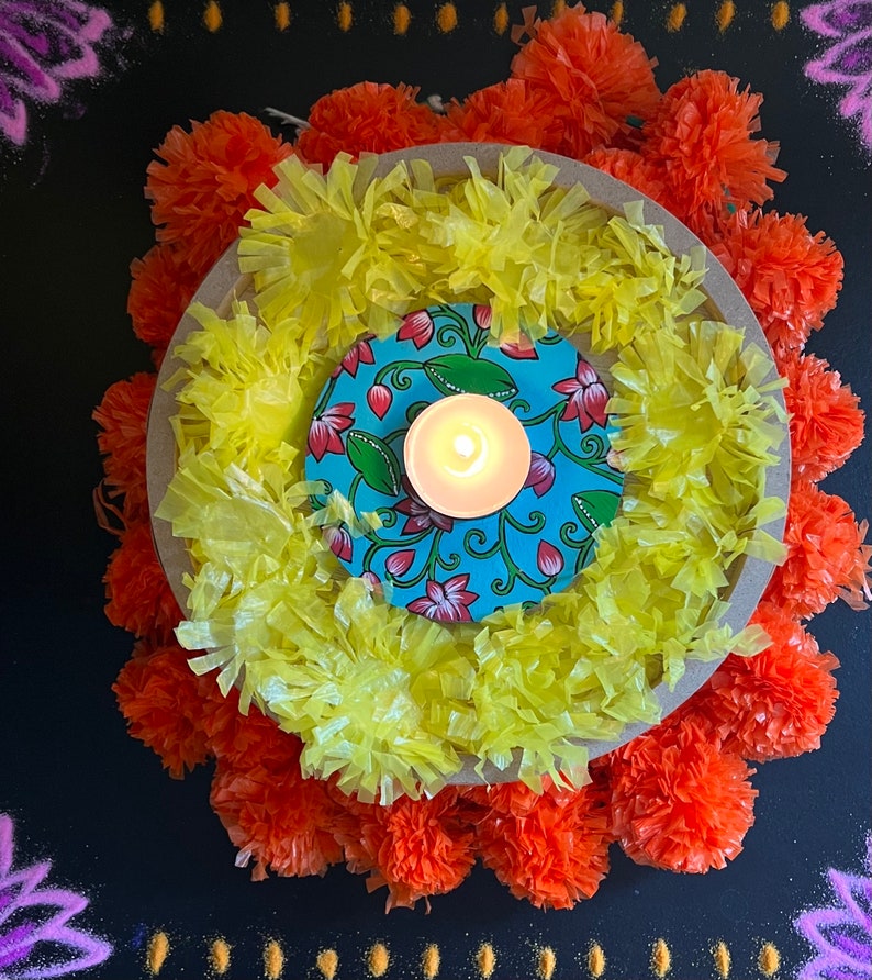 Diwali Tea Light Candle Holders Set/ Diwali Decor / Tea Light Etsy