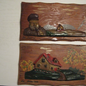 2 cadre sculpté fait au Québec