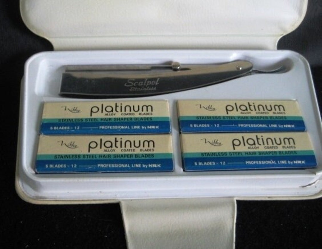 SCALPEL RAZOR in STAINLESS Like New - Etsy