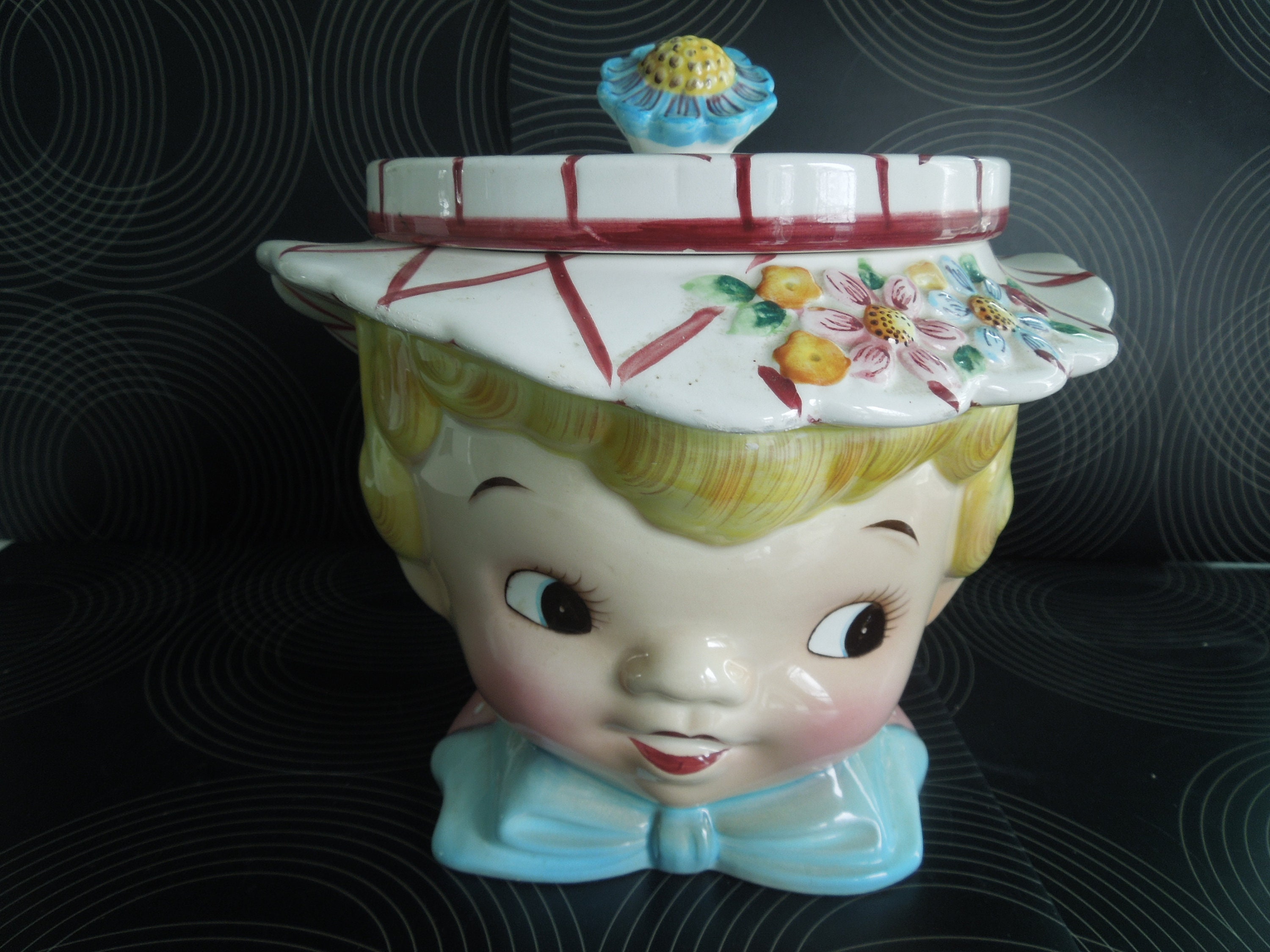 Lefton Miss Dainty Cookie Jar - Etsy