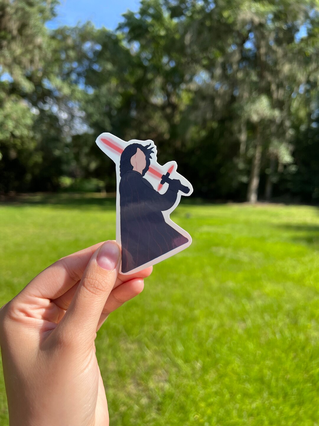 Kylo Ren Star Wars Vinyl Sticker - Etsy