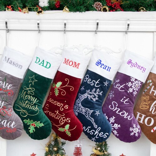 Personalized Christmas Stockings Etsy