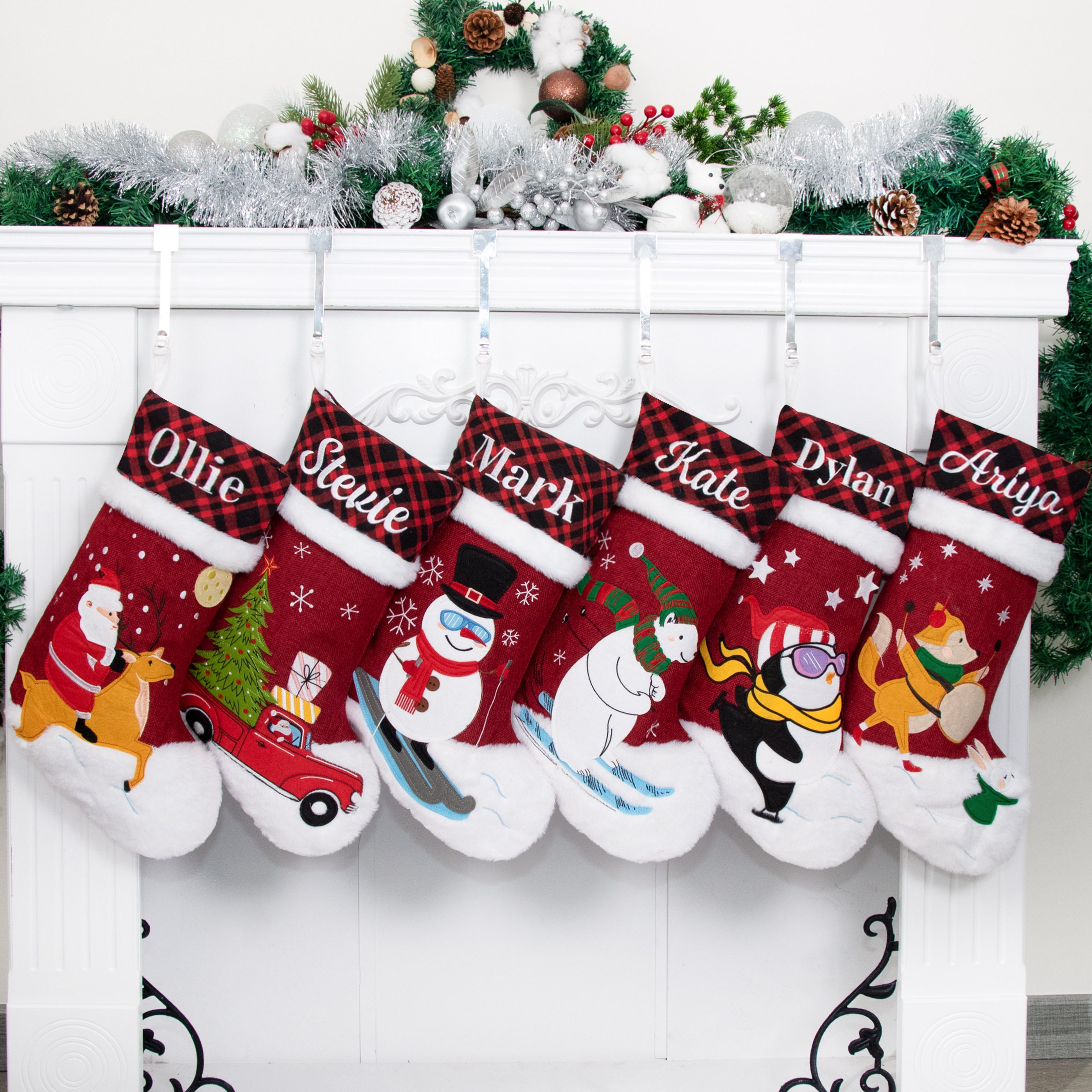 Discover Christmas Stocking Personalized Holiday Stocking for  Christmas