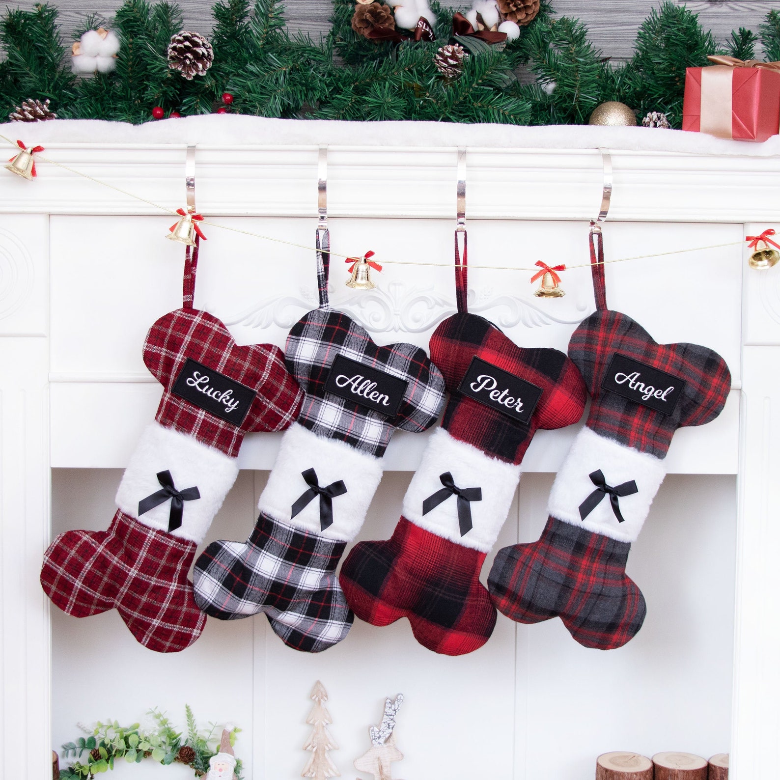The most adorable dog Christmas stockings and stuffers