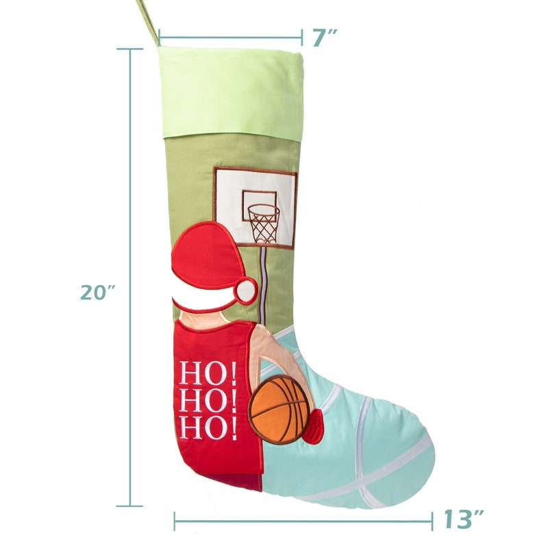 Personalized Christmas Stockings Sports Holiday Stocking Etsy