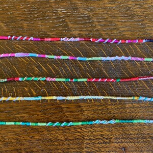 Christmas 5pk clip-in/braid-in Hair Wrap Extensions red/green/sugar plum/gold