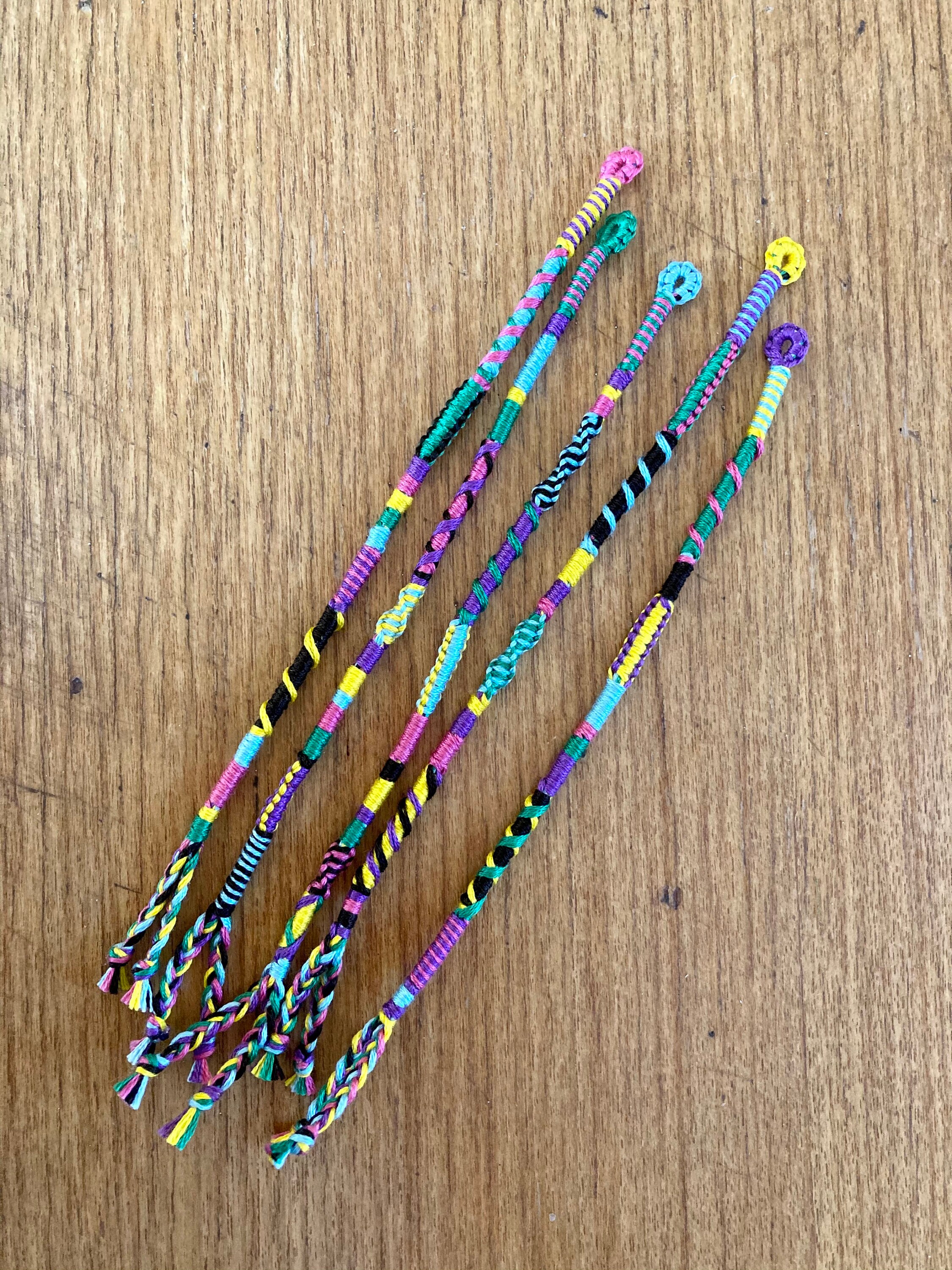 Custom 5pack Hair Wrap Extensions Clipin/braidin Colorful Etsy