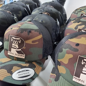 Custom Leather Patch Trucker Hat, Laser Engraved Patches, Leather Patch Hat, Leather patches