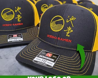 Custom Richardson 112 Hat – Embroidered Trucker Cap, Personalized Snapback Mesh Baseball Hat, Adjustable Richardson 112 Cap