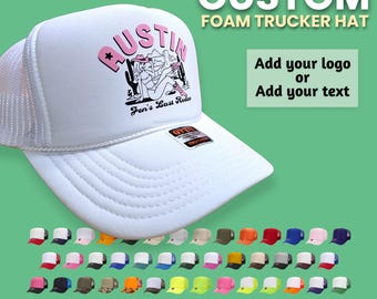 Custom Foam Trucker Hat: Personalized Party Hats with your logo