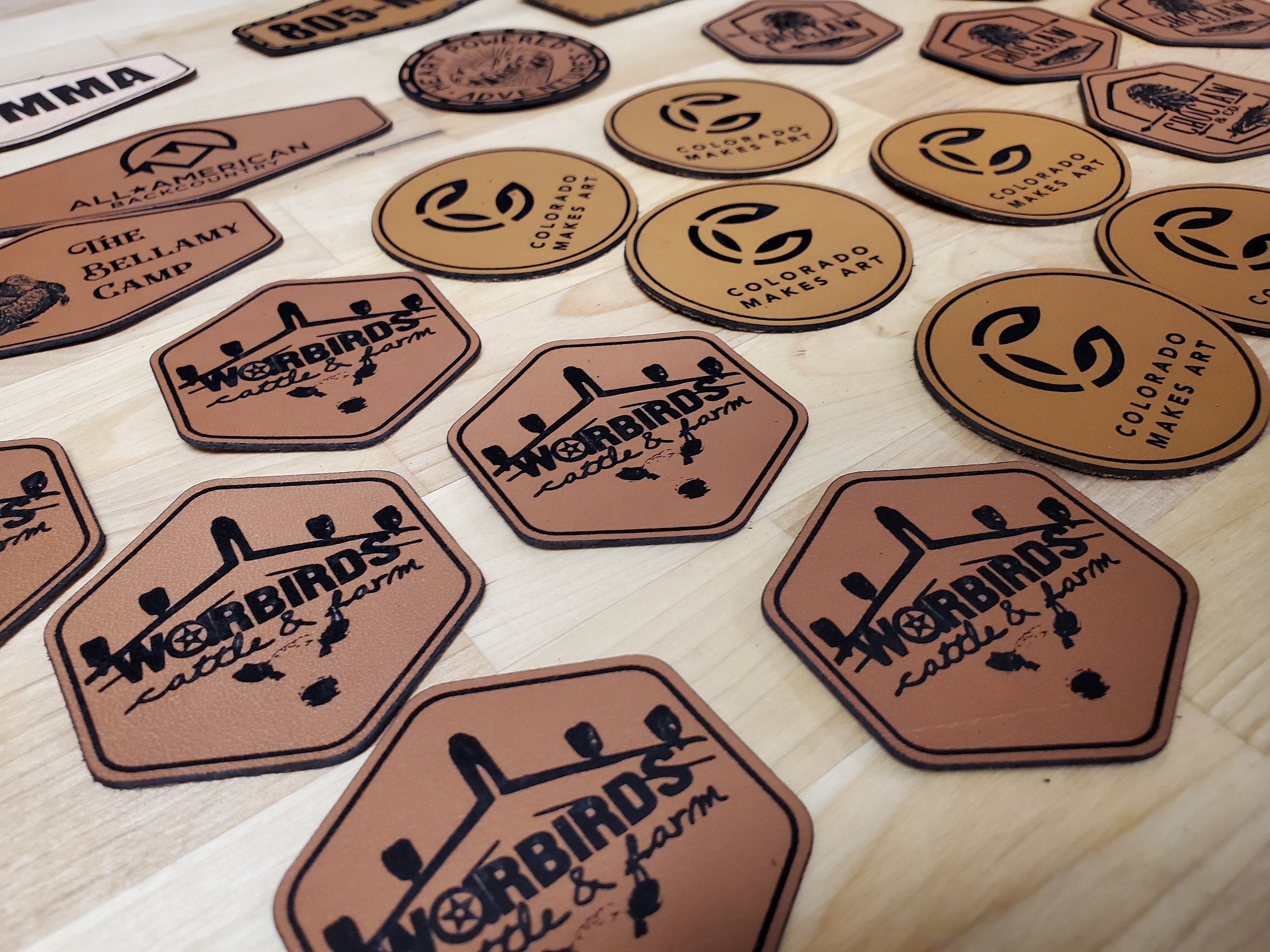 Custom Leather Patch With or Without 